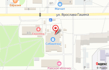 Киоск фастфудной продукции в Ленинском районе на карте