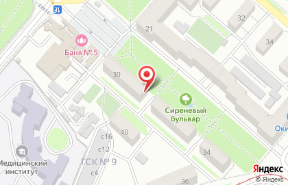 Гостиница Сэвэн на карте