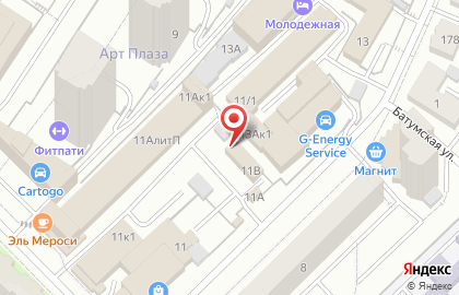 Автомойка в Уфе на карте
