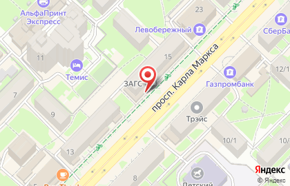 Фирменный магазин Westfalika Shoes в Ленинском районе на карте