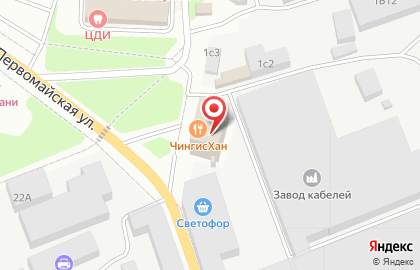 Интернет-провайдер Ивантеевские телекоммуникации в Фабричном проезде в Ивантеевке на карте