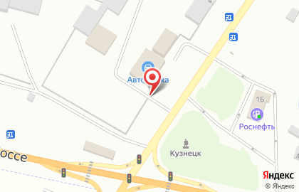 Автостоянка в Пензе на карте