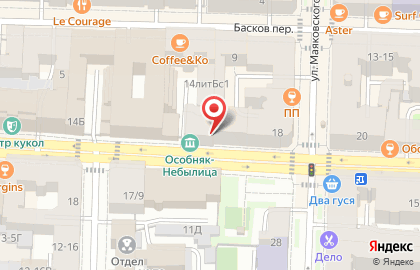 Компания Яблочная на карте