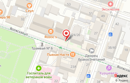 Торгово-сервисный центр Рм-сервис на Волжской улице на карте
