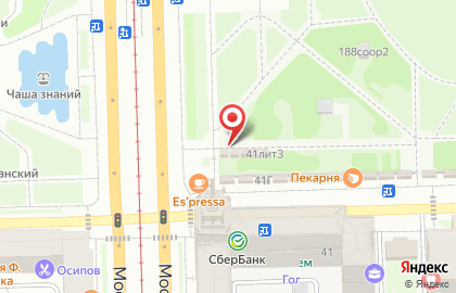 Магазин цветов в Санкт-Петербурге на карте