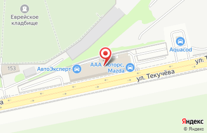 АКБ Стелла-банк на улице Текучева на карте