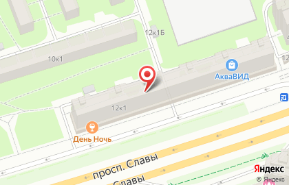 Продовольственный магазин в Фрунзенском районе на карте