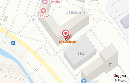 Кондитерская пекарен БулоШная & Бисквитный двор на улице Тимофея Чаркова на карте