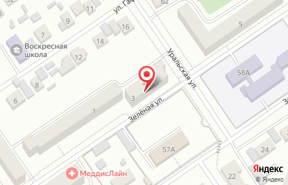 Продовольственный магазин Бурзян на карте