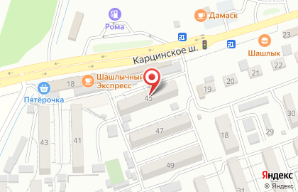 Аптечный пункт Апрель во Владикавказе на карте