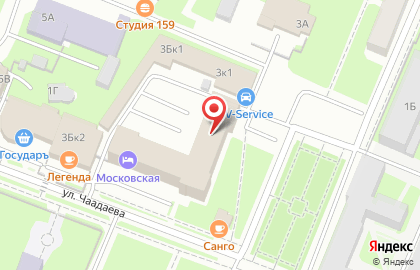 Торговая компания ПрофХим в Московском районе на карте