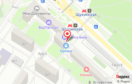 Цветочный центр Оптцвет на улице Маршала Василевского на карте