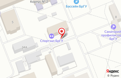 БрГУ на карте