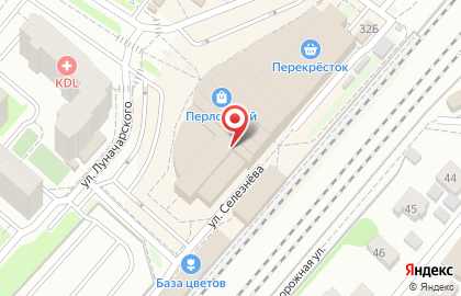 Банкомат СДМ-банк на улице Селезнёва на карте