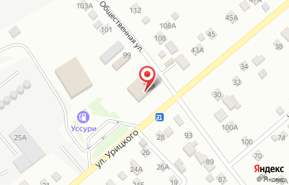 Супермаркет НАШ на Общественной улице на карте