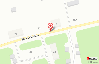 1C на улице Горького на карте