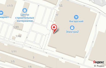 Торговый дом Русичи в Ангарске на карте