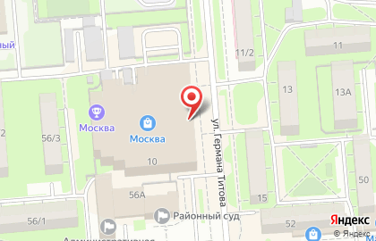 Торгово-развлекательный центр Москва на улице Германа Титова на карте