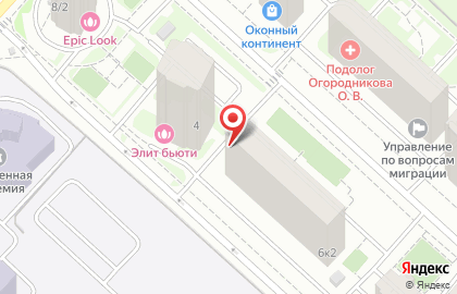 Студия доступной эпиляции SAHAR&VOSK на Преображенской улице на карте