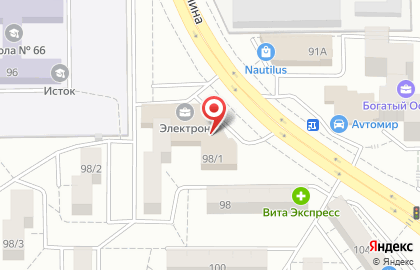 Автошкола Автосервис Плюс в Правобережном районе на карте