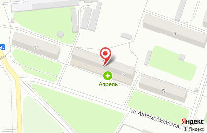 Магазин алкогольных напитков Красное & Белое, сеть магазинов алкогольных напитков на улице Автомобилистов на карте