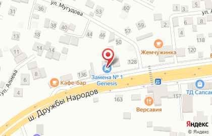 Автомастерская Замена №1 на карте