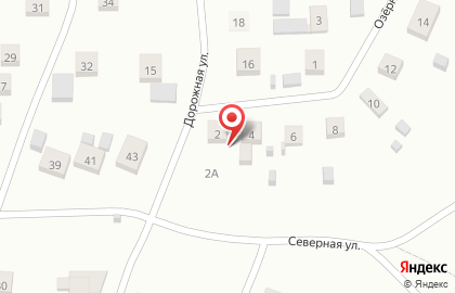Барон на Дорожной на карте