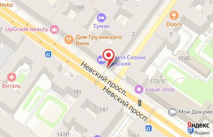 Ресторан Bier Konig на площади Александра Невского I на карте