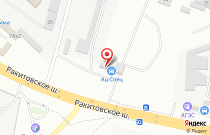 Торгово-производственная компания Жара на Ракитовском шоссе на карте