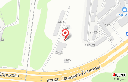 Торговая компания Арсолес на улице Генерала Дорохова на карте