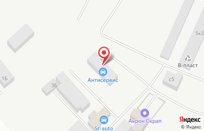 Автокомплекс st Auto в Санкт-Петербурге на карте