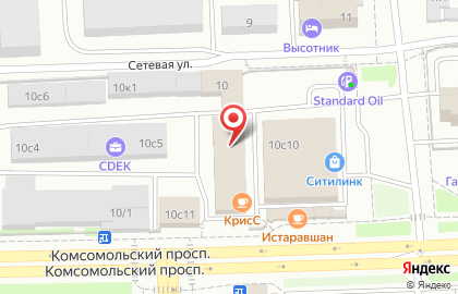 Феникс в Курчатовском районе на карте