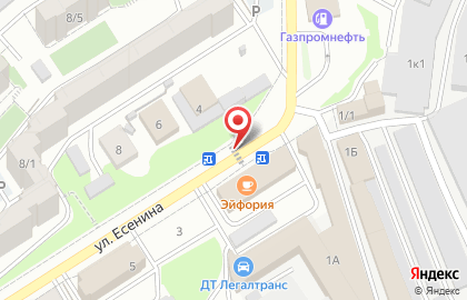 Шапкания, ИП Перков И.Н. на улице Есенина на карте