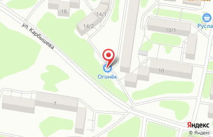 Магазин Огонек в Петропавловске-Камчатском на карте