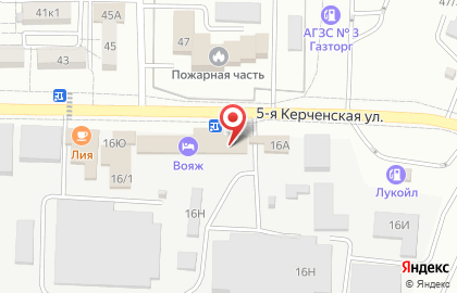Продуктовый магазин Гафизов на карте
