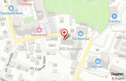 Жилстрой в Кировском районе на карте