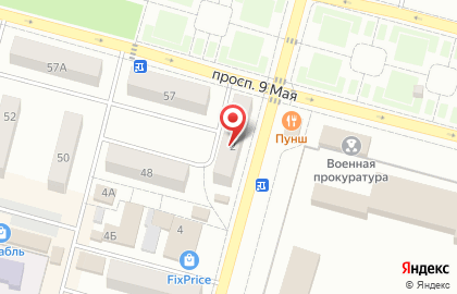 Магазин цветов в Астрахани на карте