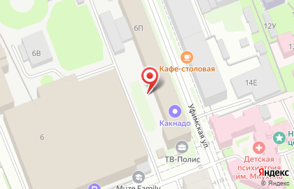 Кафе Сервис Санкт-Петербург на улице Чапыгина на карте