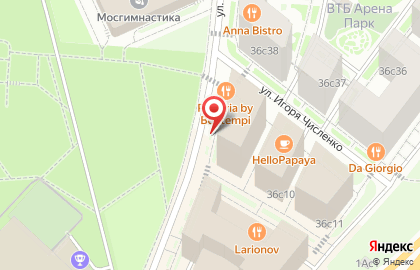 Клуб художественной гимнастики "МОСгимнастика" на карте