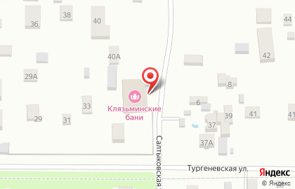Баня на Тургеневской, 35 на карте