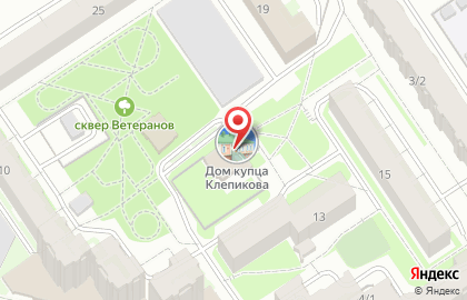 Сургутский краеведческий музей Дом купца Г.С. Клепикова на карте