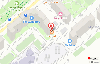 Москва А101, ЗАО АВГУР ЭСТЕЙТ на Бунинской Аллее на карте