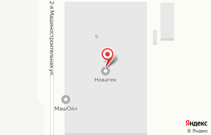 Компания ИнВест Мультимодал на 2-й Машиностроительной улице на карте