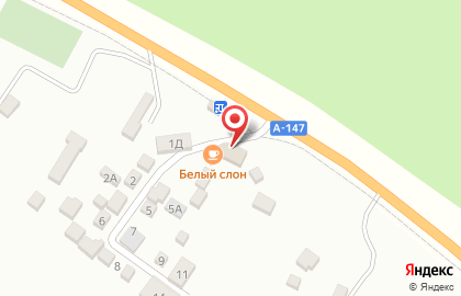 Кафе Белый слон на Черноморской улице на карте