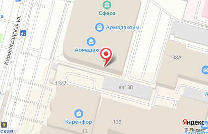 Салон дверей и перегородок Ягуар на Кировоградской улице на карте
