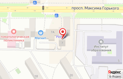 Ремонтная компания Универсал на проспекте Максима Горького на карте