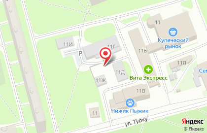 Школа балета и хореографии Kasok на Будапештской улице на карте