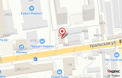 Домино в Карасунском округе на карте