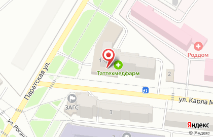 Служба курьерской доставки СберЛогистика на улице Паратская на карте