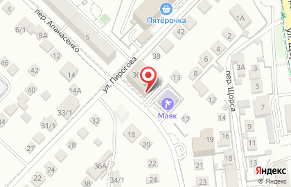 Строительно-монтажная компания Акватория на улице Пирогова на карте